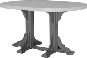 4' x 6' Oval Table