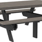 6' Rectangular Picnic Table