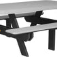 6' Rectangular Picnic Table