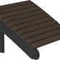 Deluxe Adirondack Footrest